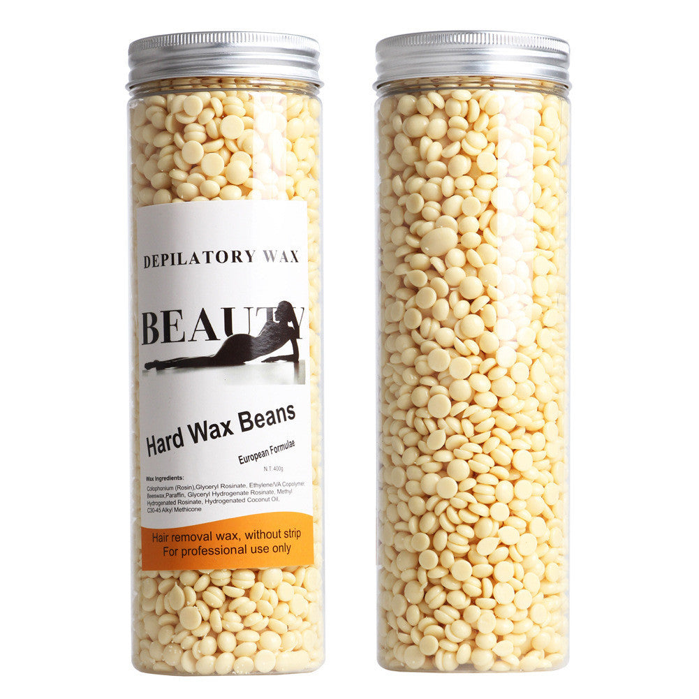 4 kinds 450g Hot Film Hard Wax Beans No Strip Depilatory Hot Film Hard Wax Pellet Waxing Bikini Hair Removal Bean #613 - Freshyshop